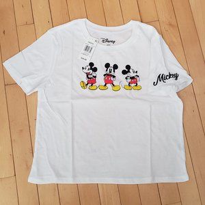 New Disney Mickey Mouse Short Sleeve T-Shirt